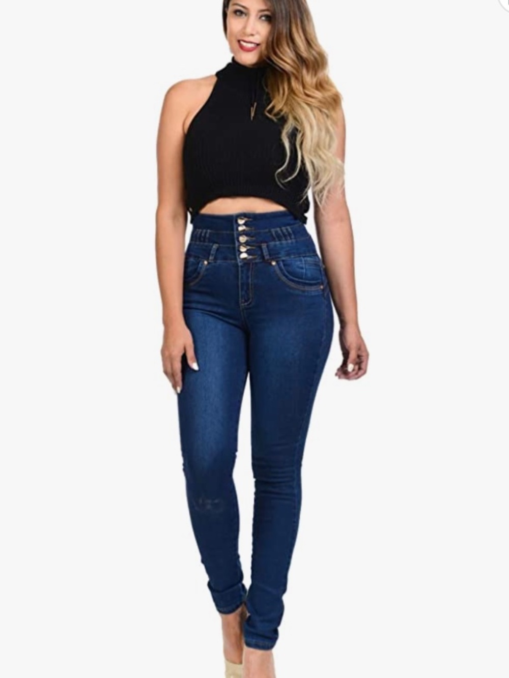 Degree Colombian Design Butt Lift Levantacola Jeans